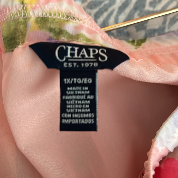 Chaps Pleated Skirt - Picture 3 of 3